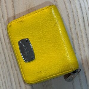 Michael Kors Yellow Wallet